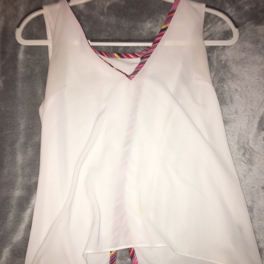Open Back Tank Top